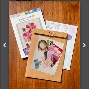 NEW Wattle and Loop Cosmos Embroidery Kit